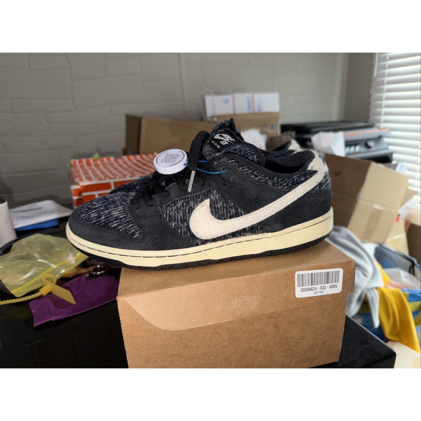 Nike SB Dunk Low Warmth Pack 2014 Size 10.5 Wool Suede Upper
