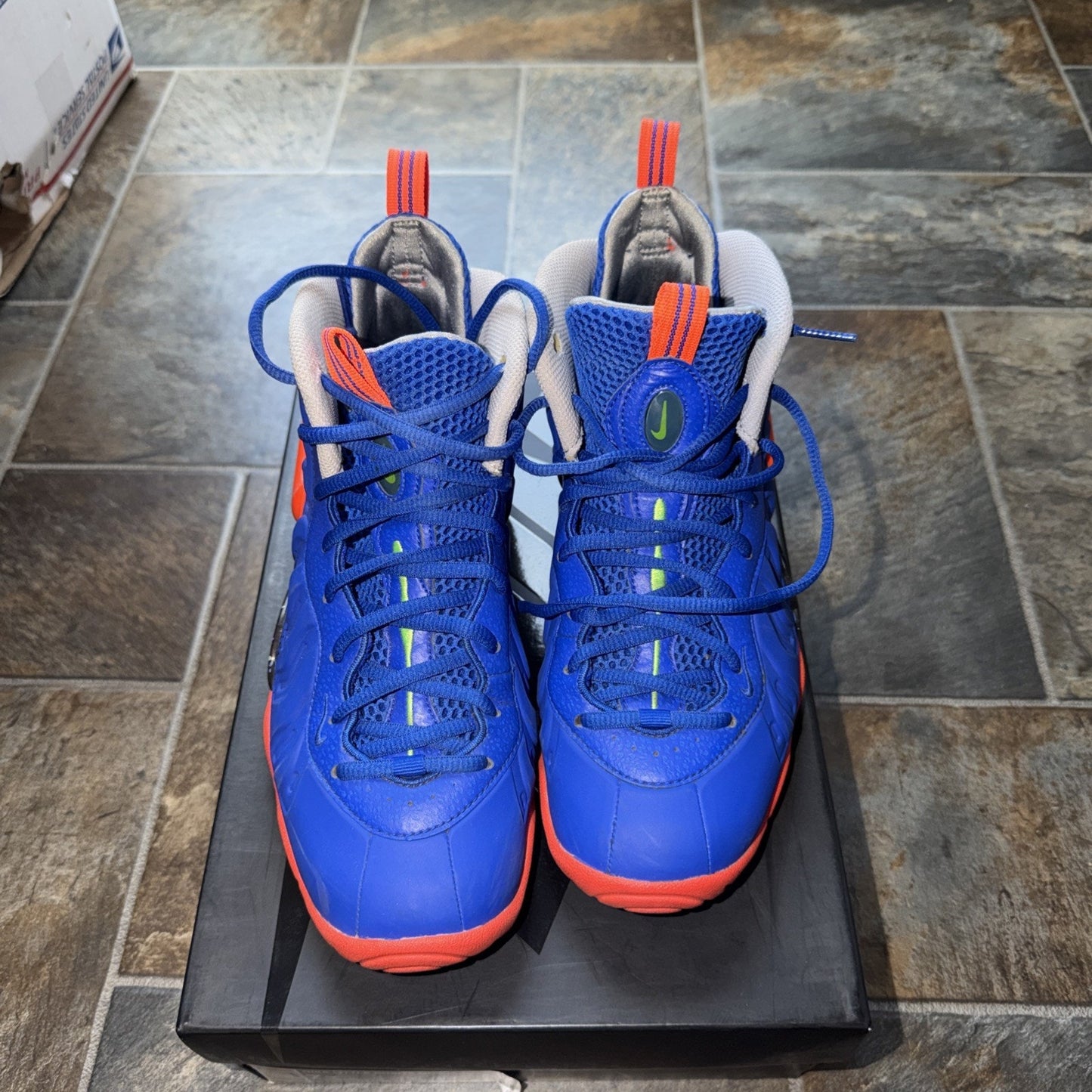 Size 7 (GS) - Nike Little Posite Pro Mid Nerf