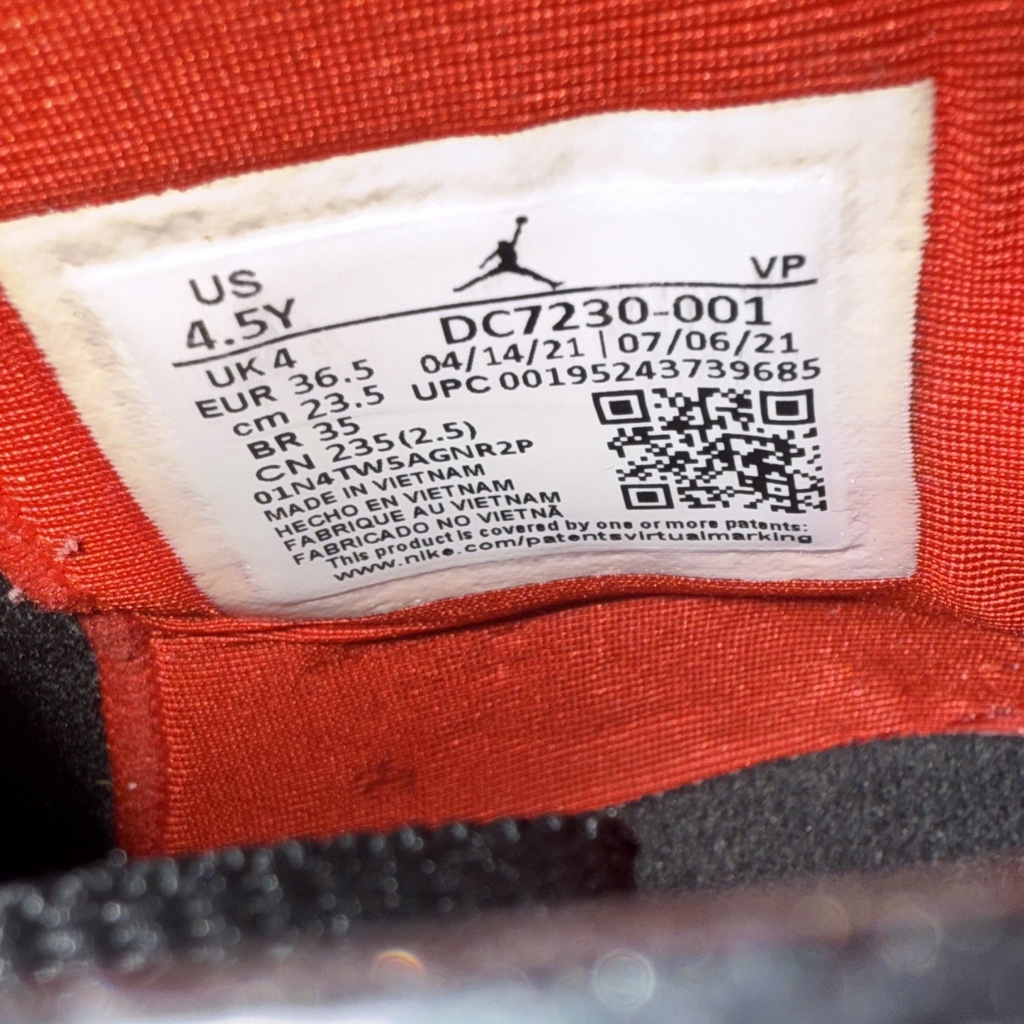 Size 4.5 (GS) - Jordan Stay Loyal Mid Bred
