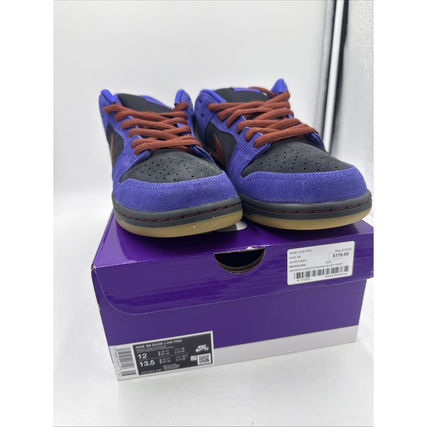 Size 12 - Nike Dunk SB Low Persian Violet