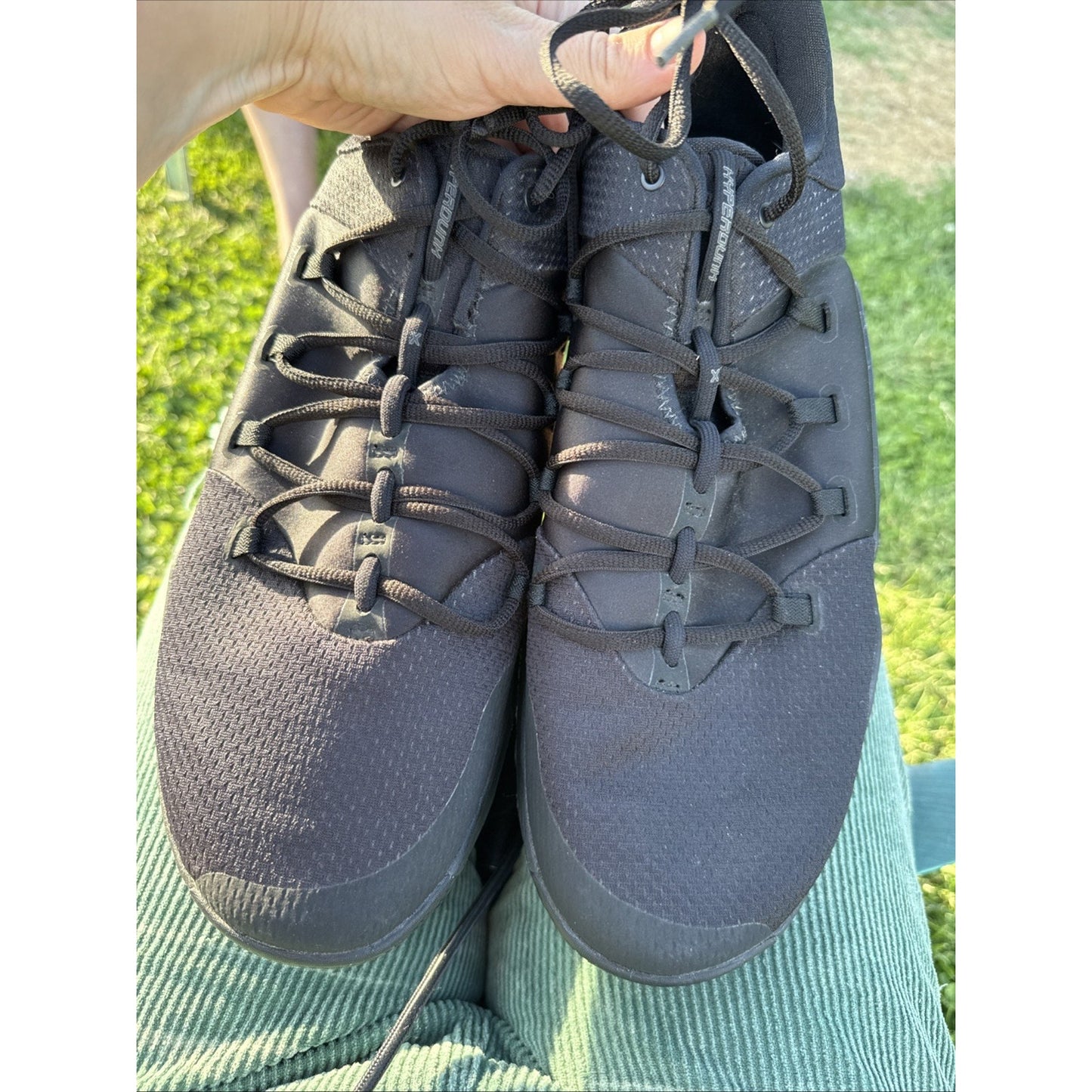 Size 15.5 Hyper Dunk Low Black Promo Sample Tagged