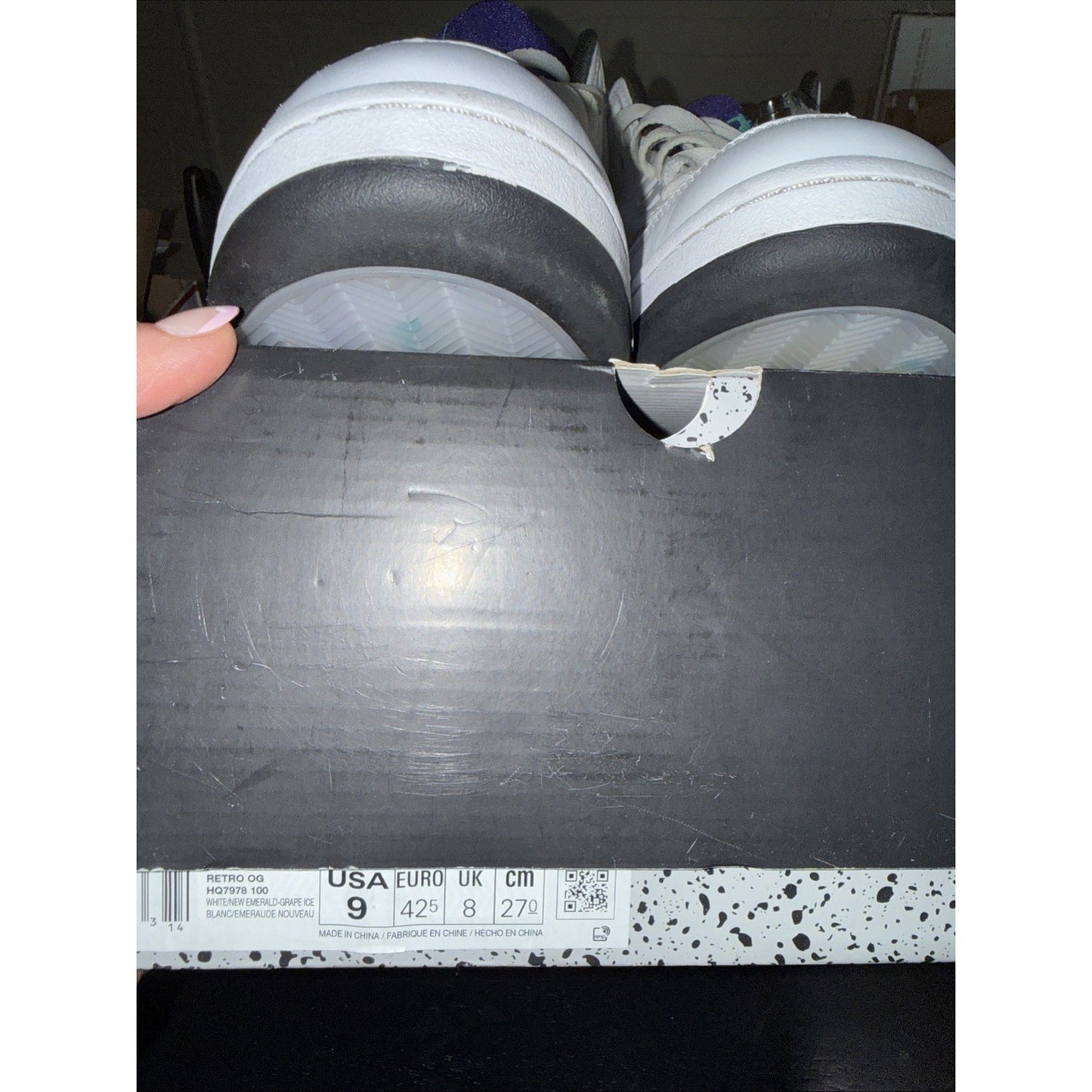 Size 9 - Air Jordan 5 Retro 2025 Grape