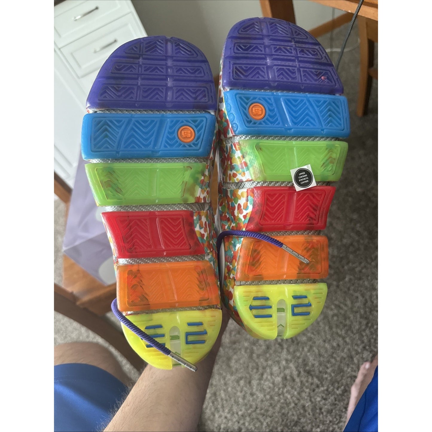 Size 7.5 Men’s 9 Women’s - Nike Zoom LeBron 4 2024 Fruity Pebbles BS068