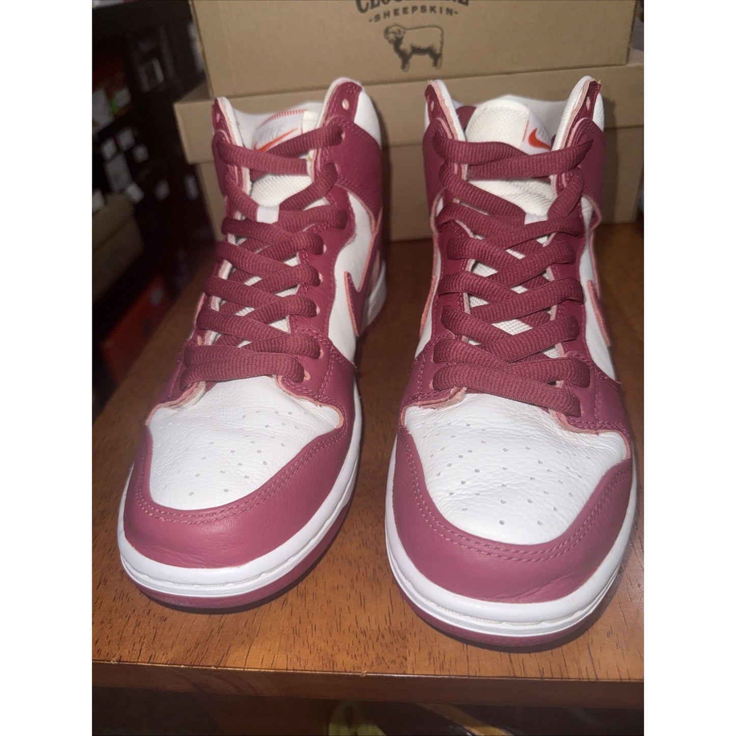 Size 8 - Nike Dunk High Dark Beetroot