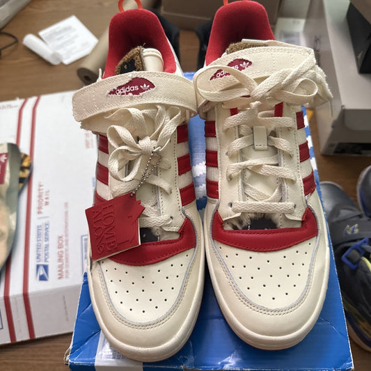 Size 10.5 - adidas Home Alone x Forum Low Red