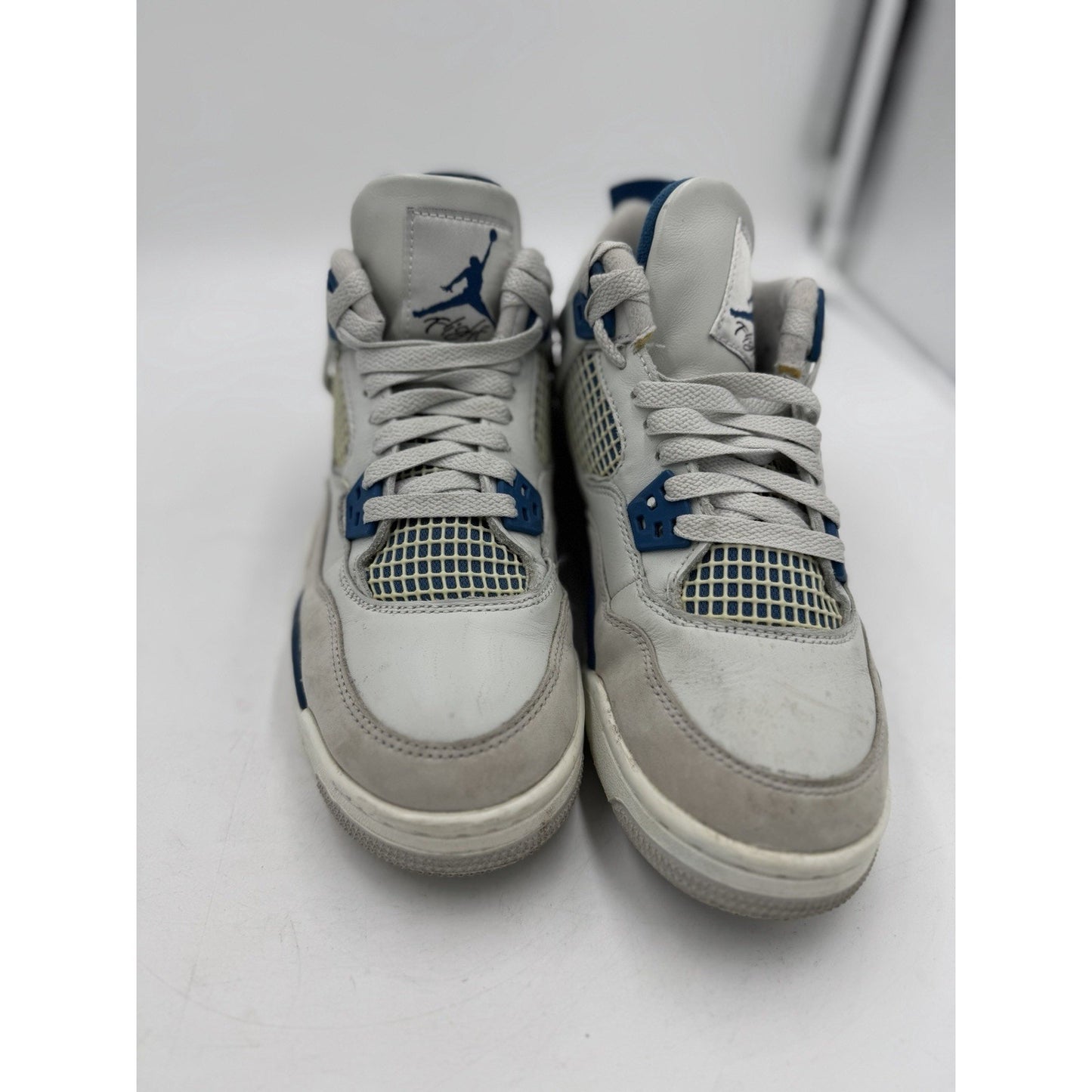 SIZE 6Y(GS) Nike Air Jordan 4 Retro Military Blue🔥 (2024) HF4281-141 NEW