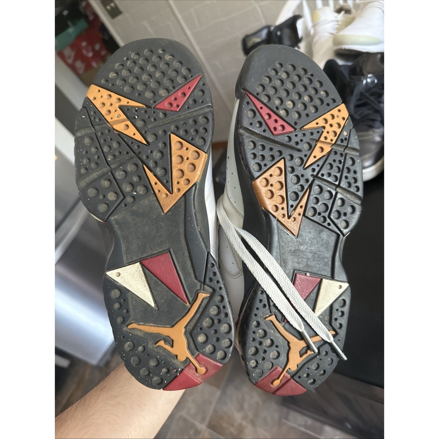 Size 6 - Air Jordan 7 Retro 2011 Cardinal NBS210