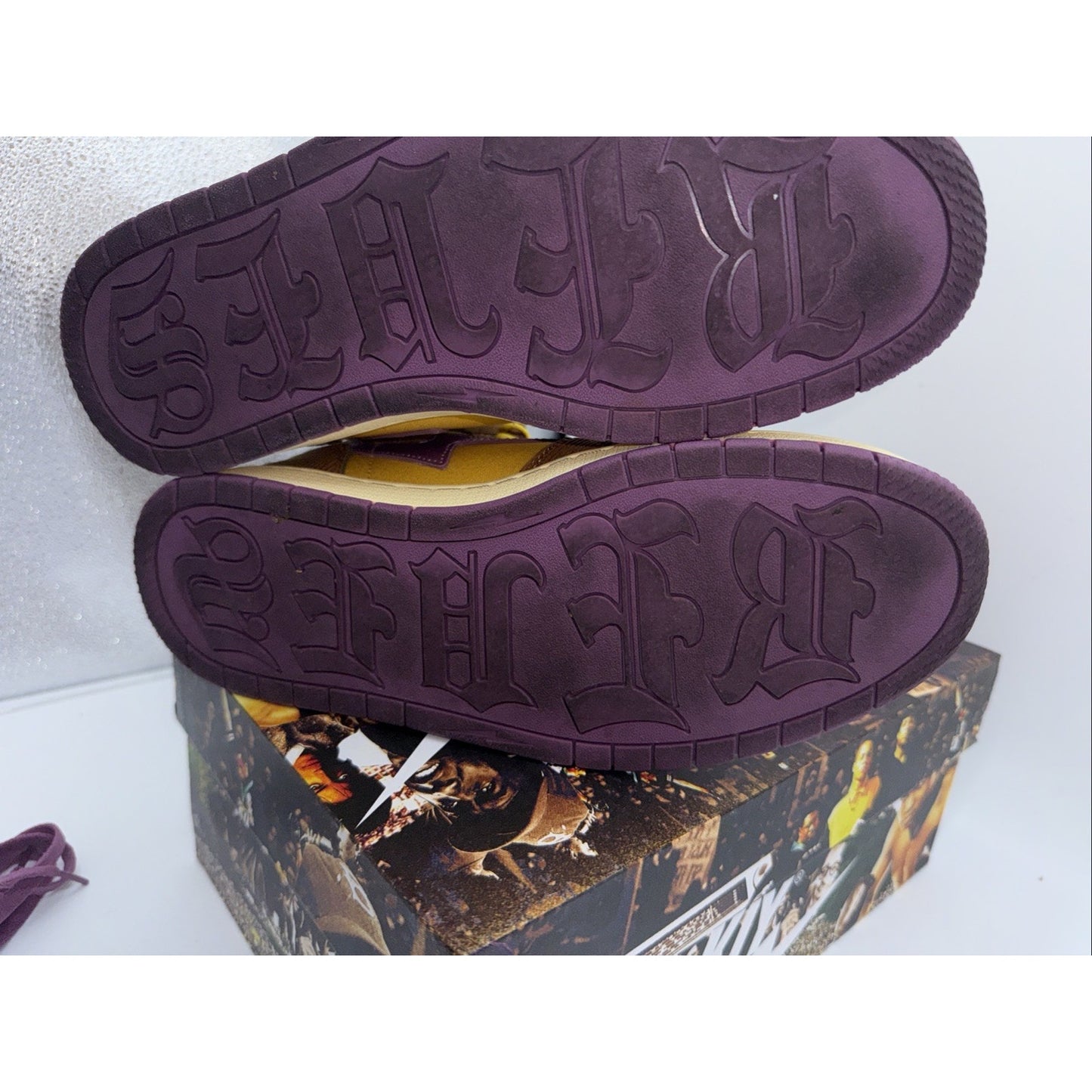 Size 10 Kiy X Reves paris Sport 85 Hi Earth Yellow BS821
