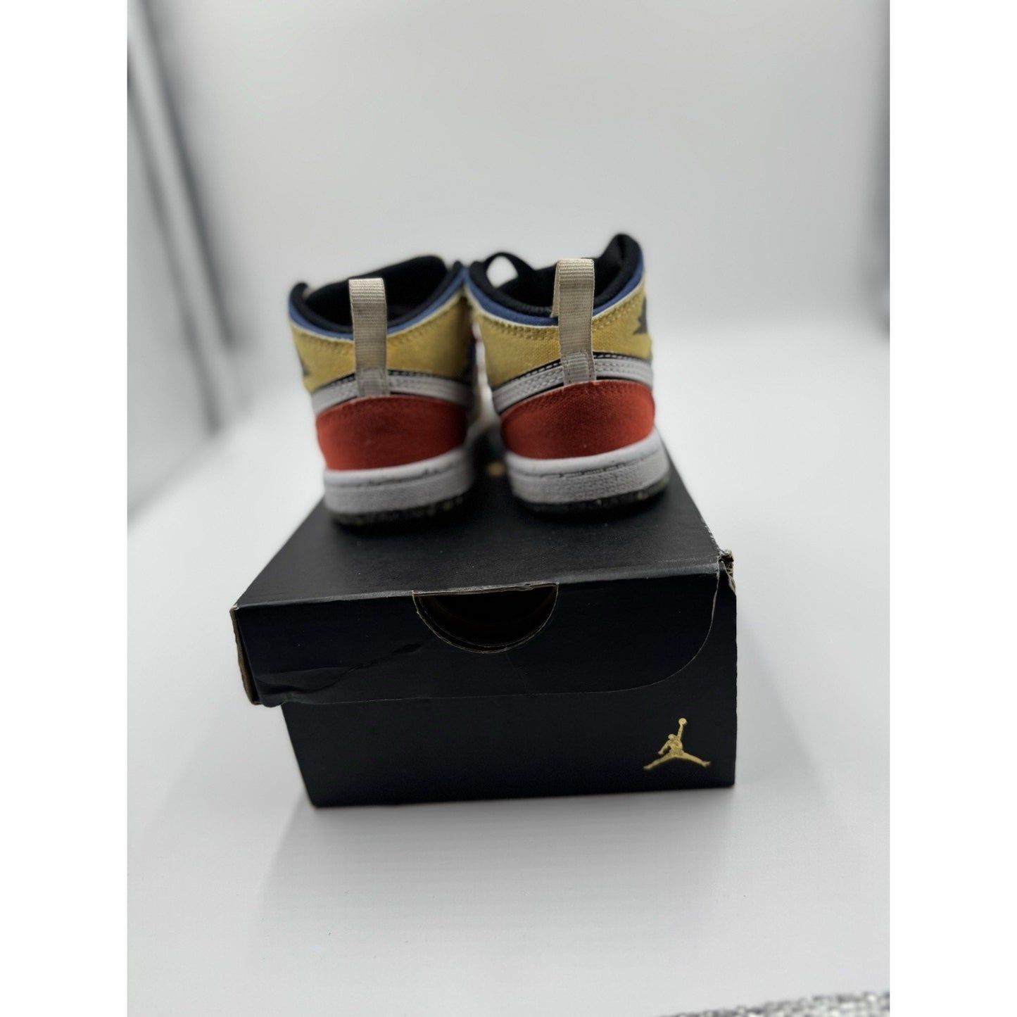 Size 6c Jordan 1 Mid SE White Picante DV1321-100 BS611