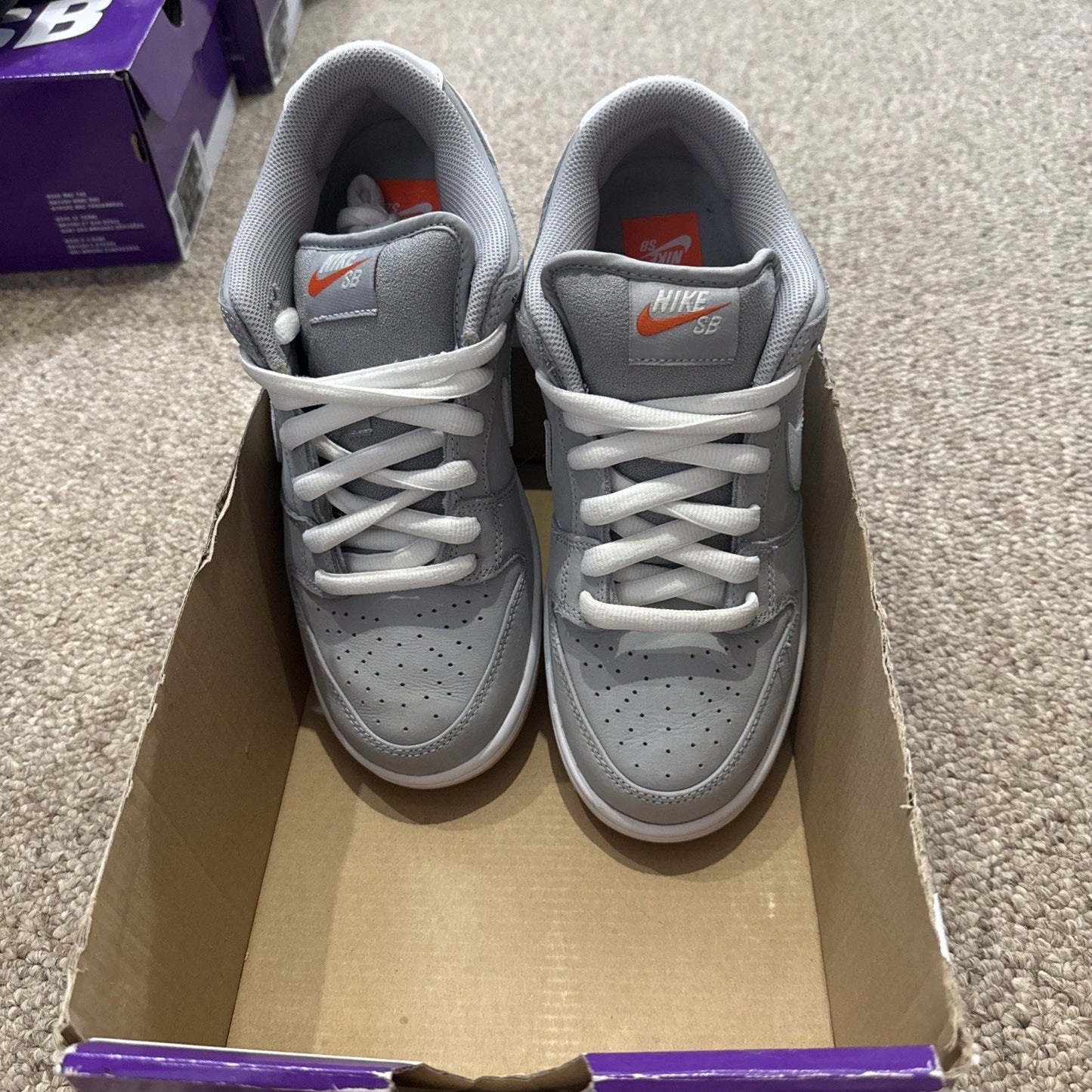 Size 8 - Nike SB Dunk Low Wolf Grey Gum
