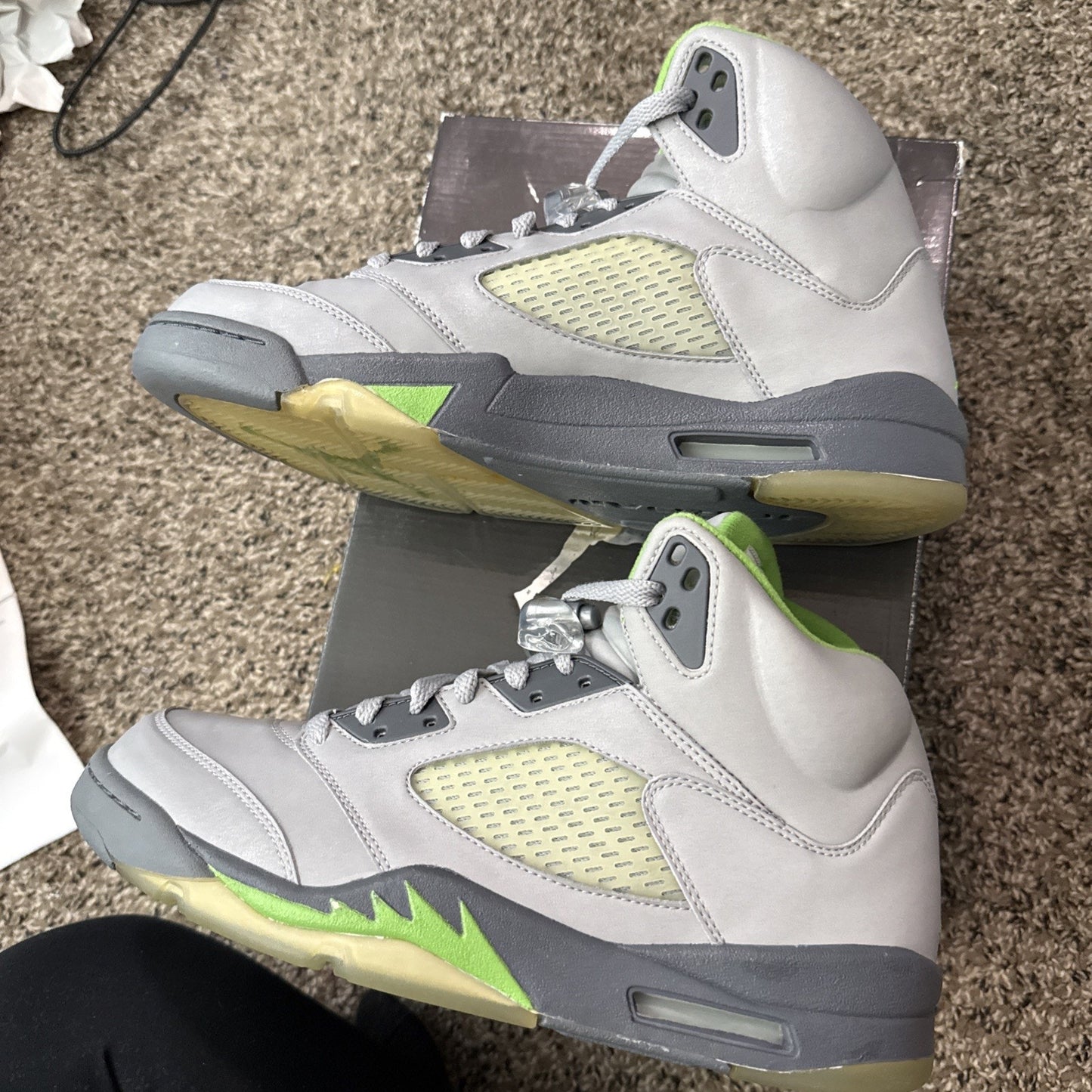 Size 11 - Air Jordan 5 Retro 2006 Green Bean