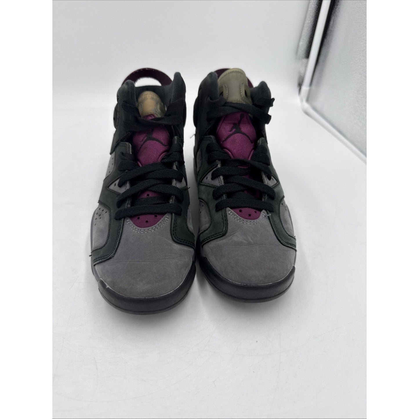 Size 5 (GS) - Jordan 6 Retro Mid Black - 384665-063