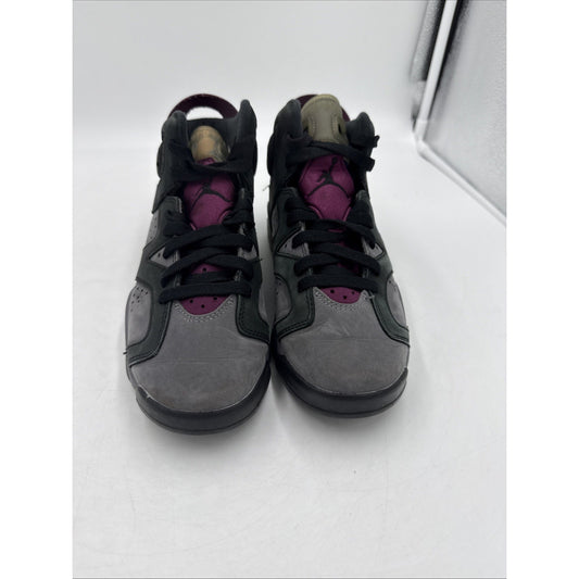 Size 5 (GS) - Jordan 6 Retro Mid Black - 384665-063