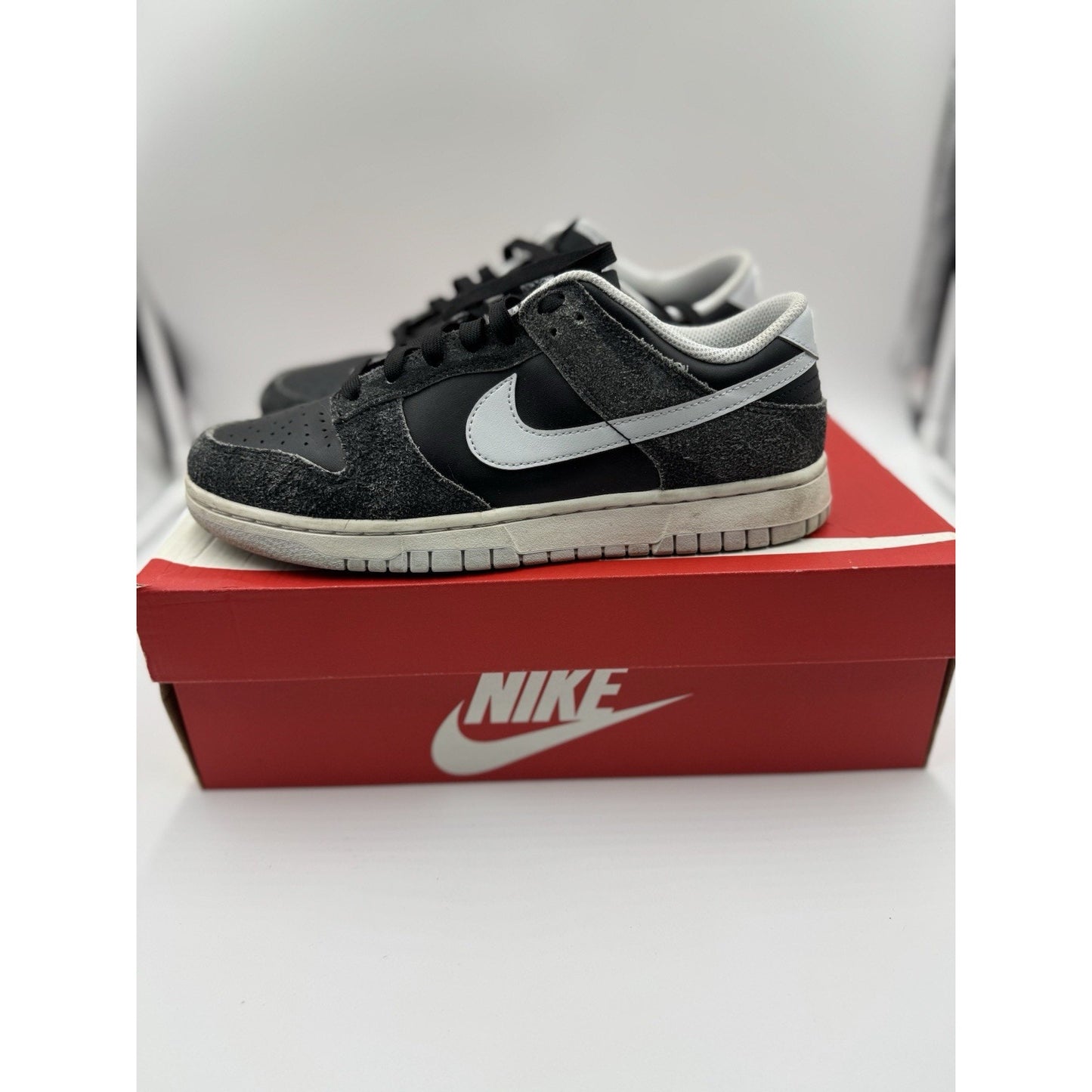 Size 7.5 - Nike Dunk Premium Low Animal Pack - Zebra