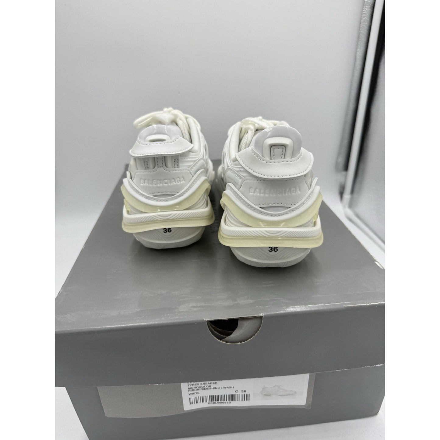 Size 6 - Balenciaga Tyrex Low White BS804