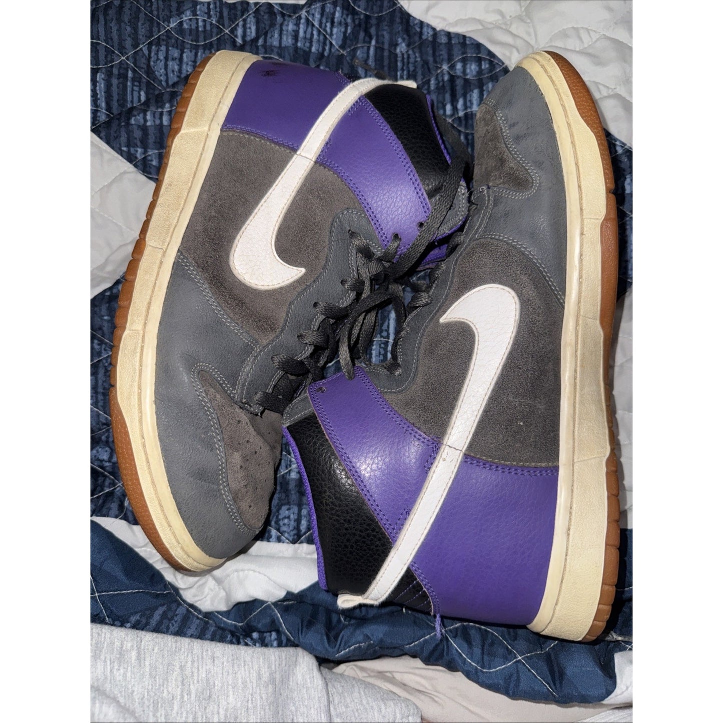 Nike Dunk High Pure Purple 517562-062 Mens Size 9.5 No Box 2012