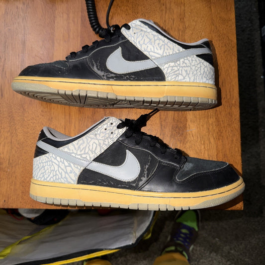 Size 11 - Nike Dunk Cl Low Jordan Pack Cement J-pack