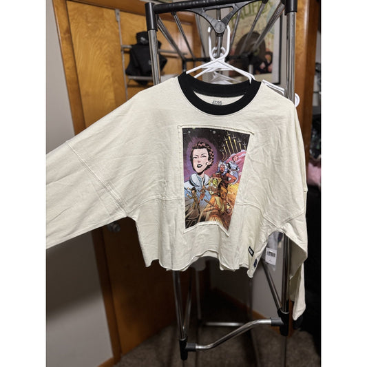 Size S Disney Parks Star Wars Force is With Us Crop Top Spirt Jersey