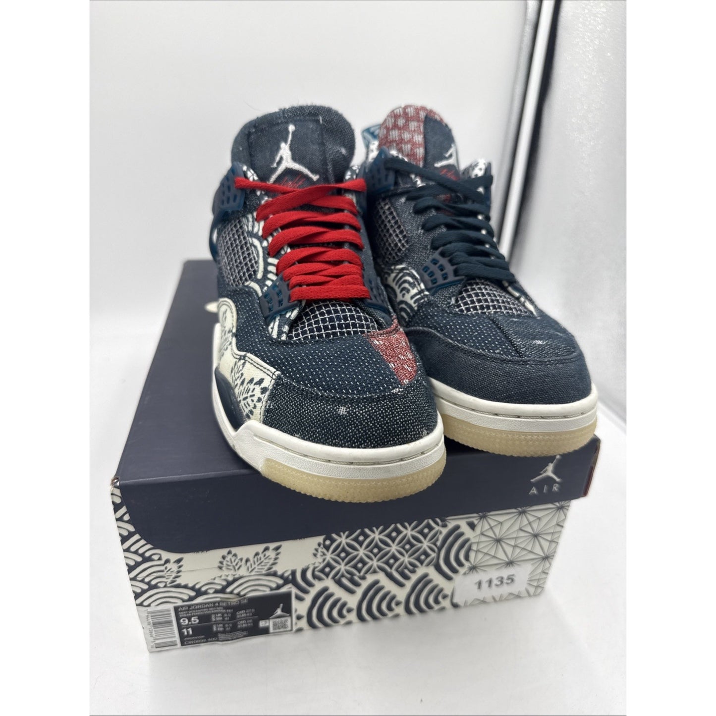 Size 9.5 - Air Jordan 4 Retro SE Sashiko