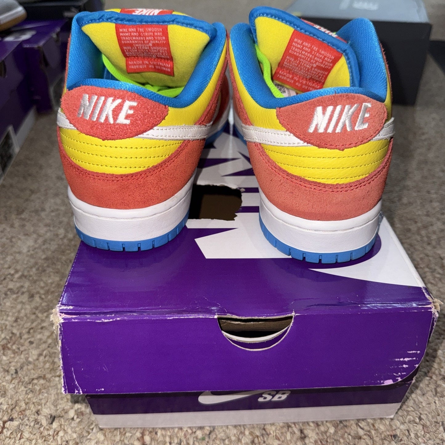 Size 9 - Nike SB Dunk Low Bart Simpson 2022